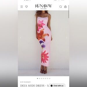 Runway the Lanel Deia Midi Dress